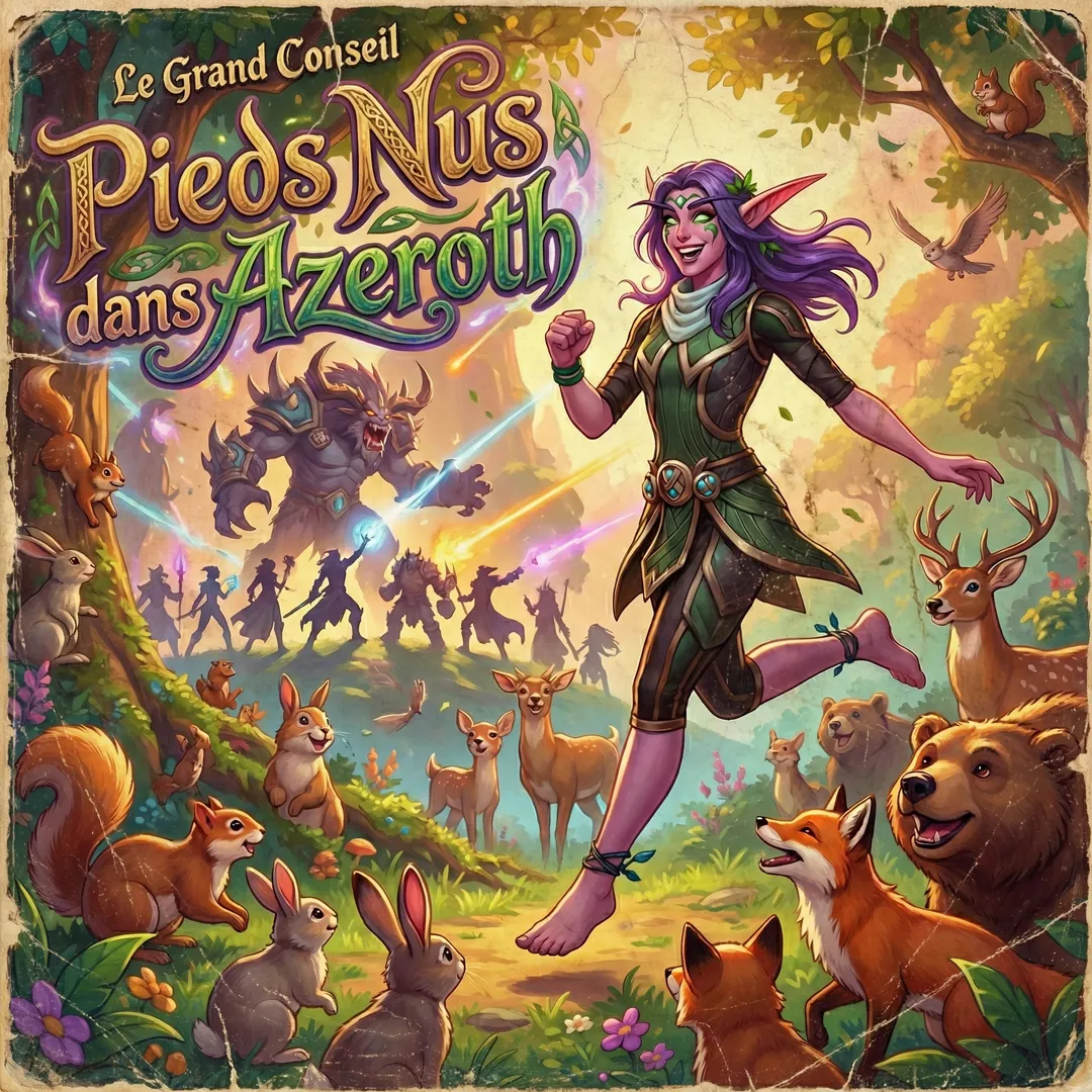Pochette de Pieds Nus Dans Azeroth